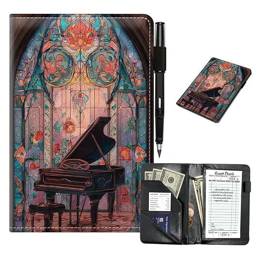 Glass Window Piano Cute Server Book by Unknown
