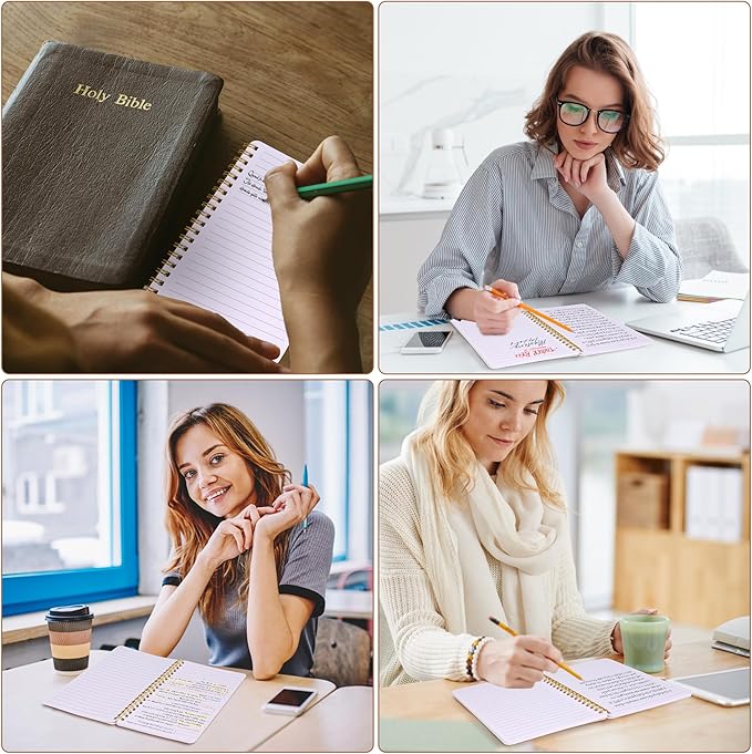 EHME EHME EHME 6 PCS Small Spiral Notebook 5x7, Cute Aesthetic Spiral Journal - Image 7