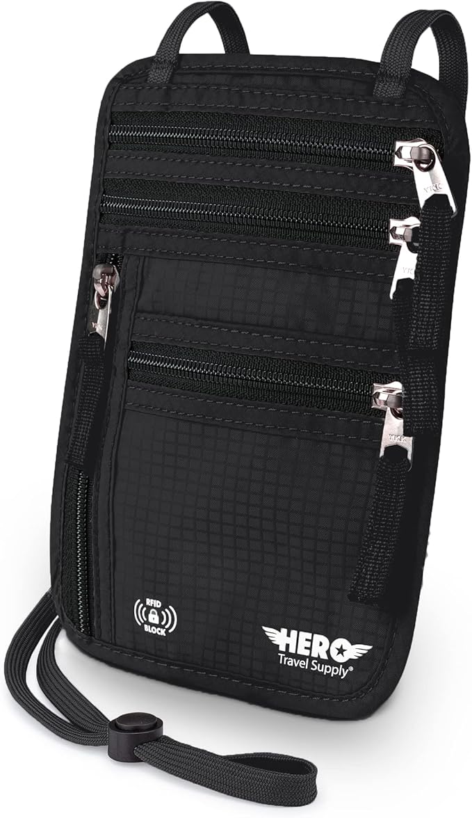 HERO Neck Wallet by HeroTravelSupply