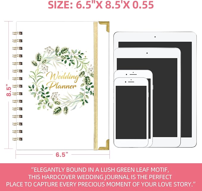 Artan Wedding Planner Book and Organizer - Image 7
