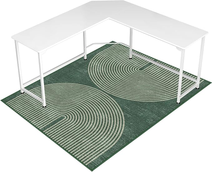 Office Chair Mat for Hardwood Floor&Tile Floor, Under Desk Rug for Rolling by LreedyMat