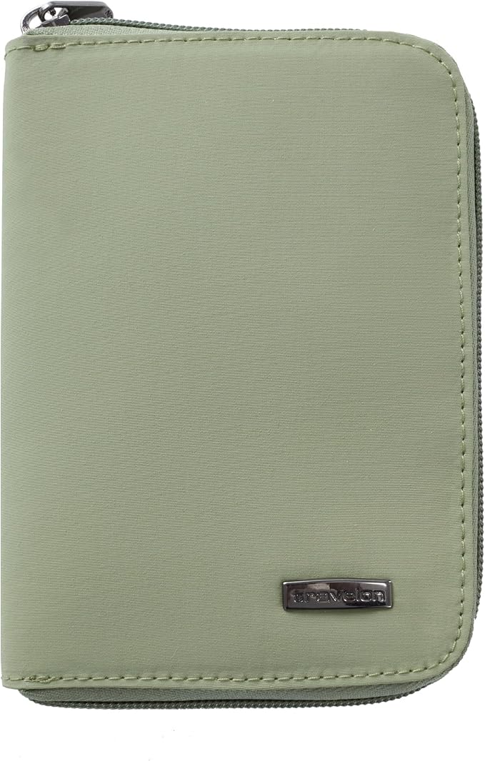 Travelon RFID Blocking Passport Zip Wallet by Travelon