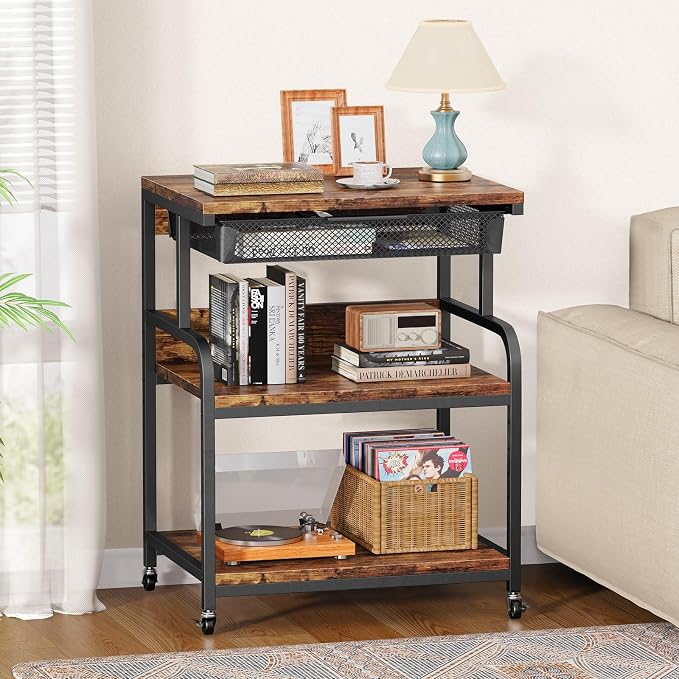 EasyCom 23.6"x18.9" Extra Large Printer Stand - Image 7