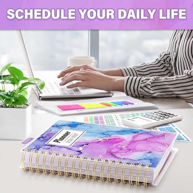 Planner 2026-2027, Large 18 Months Academic Daily Weekly Monthly Planner Yearly - Image 3