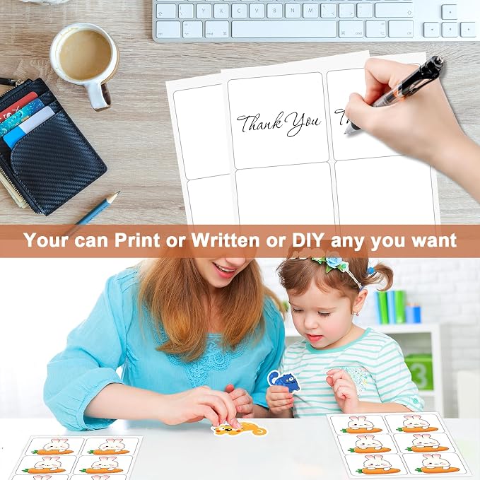 3 1/3" x 4" Address Labels, Labels Sticker Paper - Image 5