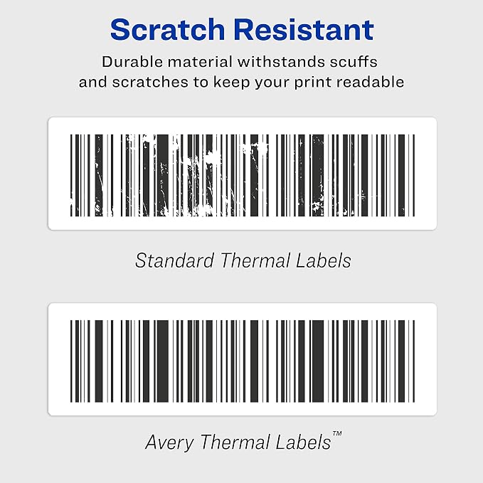 Avery Direct Thermal Address Labels, 1-1/8" x 3-1/2", Comparable to DYMO 30251 - Image 6