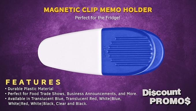 10 Magnetic Memo Holders Set - Image 2
