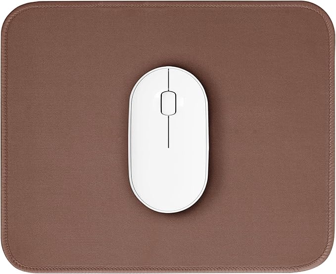 Brown Mouse Pad, 10.2 x 8.2Inch, Non-Slip Waterproof Rubber by ZYAOTWQZ