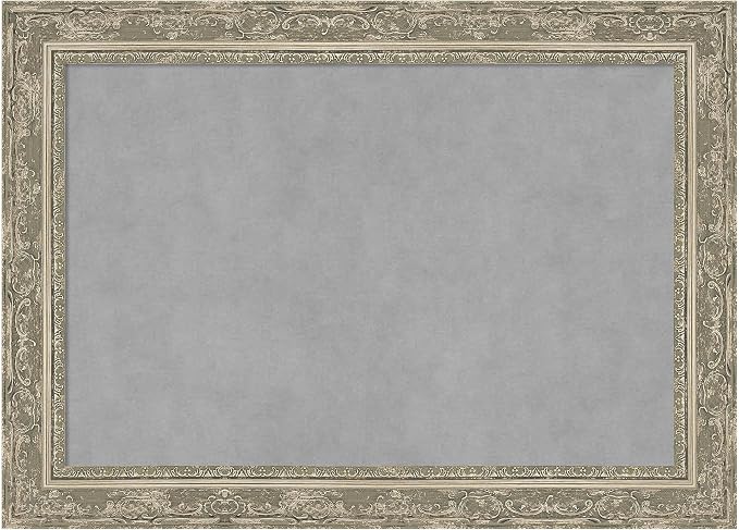 Amanti Art Silver Framed Magnetic Board 20x28 Medium Vision Board by AmantiArt