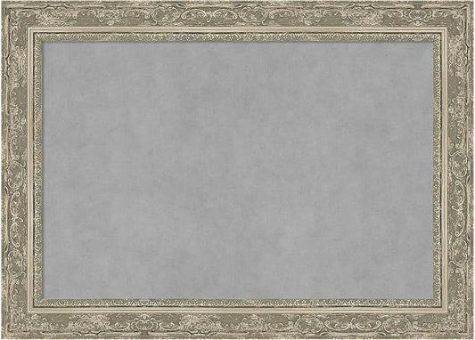 Amanti Art Silver Framed Magnetic Board 20x28 Medium Vision Board by AmantiArt