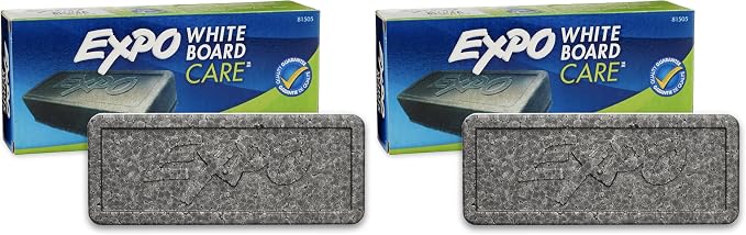 EXPO Dry Erase Soft Pile Block Whiteboard Eraser, 5-1/8 in. x 1-1/2 in. by Unknown