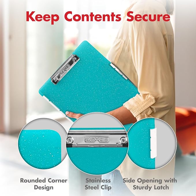Dexas Slimcase 2 Plastic Clipboard - Image 5