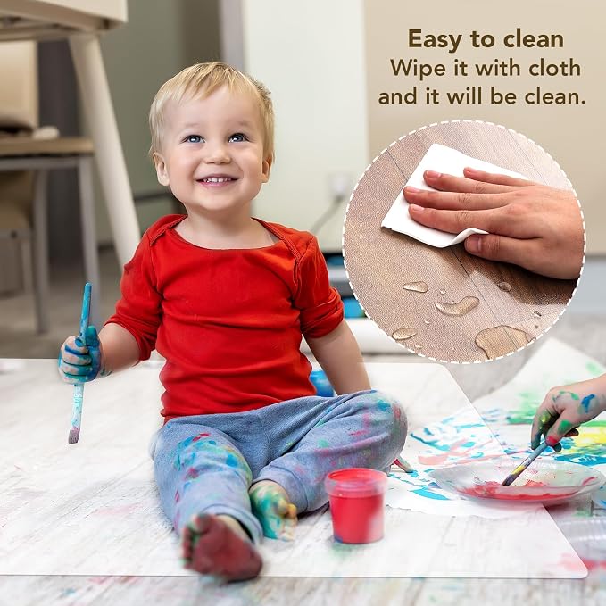 Office Chair Mat for Hardwood Floor: 63"x 51" Extra Large Chair Mats for - Image 7