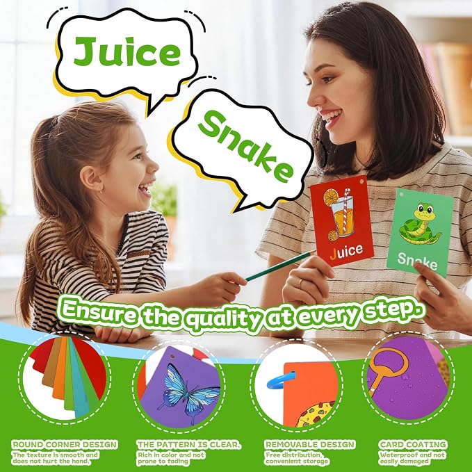 Toddler Learning Flash Cards, Sight Words, Baby Cognitive Flashcards - Image 4