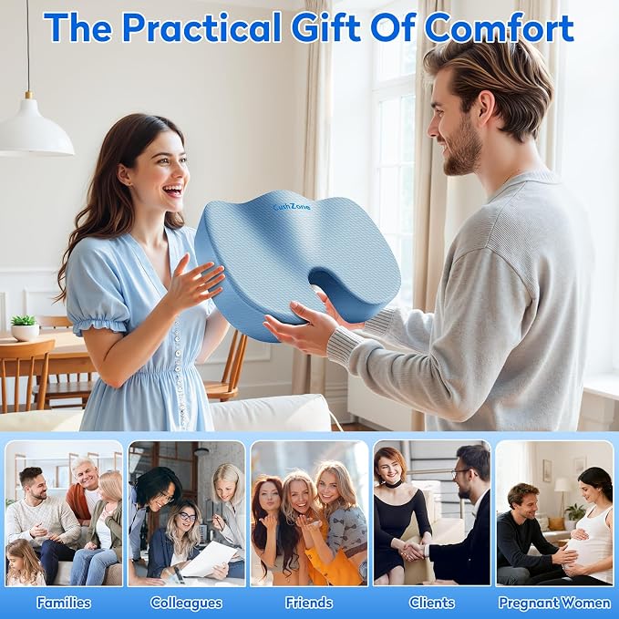 XXL Seat Cushion Office Car Seat Cushion, Memory Foam Cushion - Image 7
