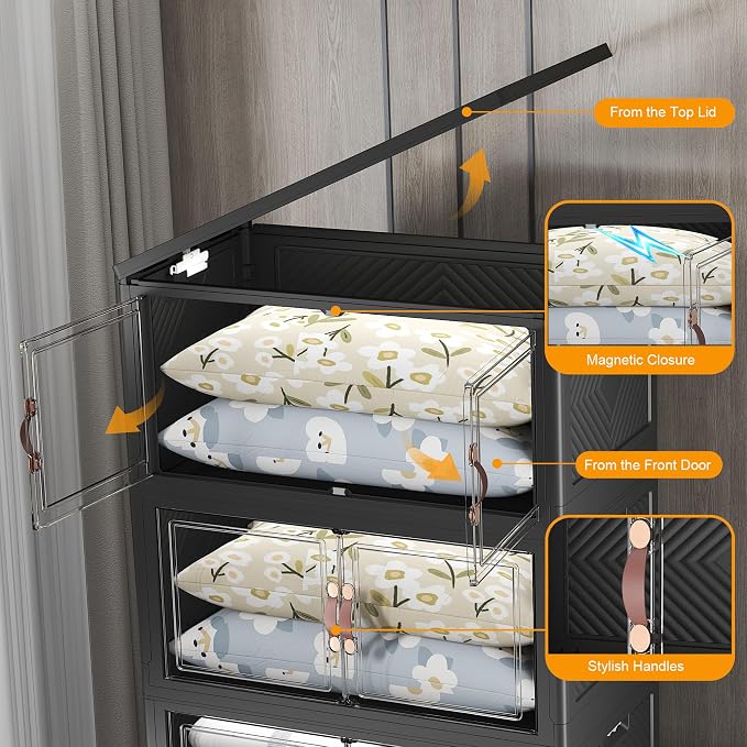 UAMFURI Extra Large Stackable Storage Bins - Image 6