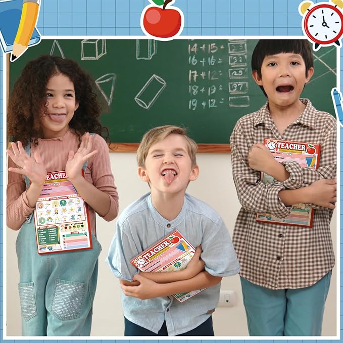 Eaasty Kids Pretend Play Notepads 4 x 6 Inch Pads - Image 4