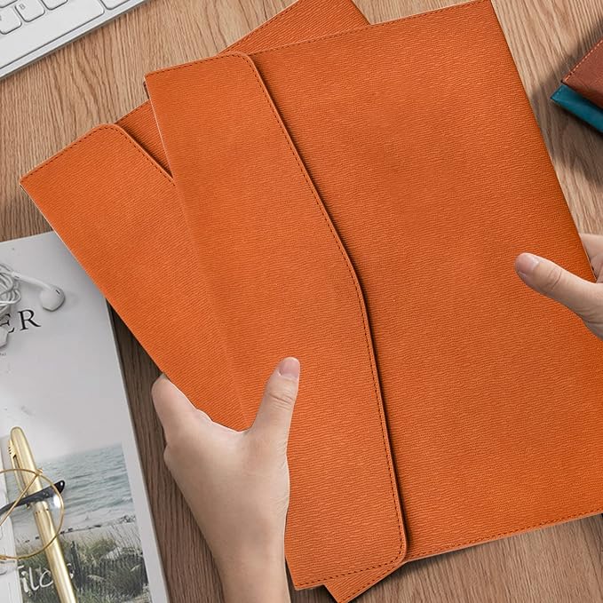 VANRA 1 Piece PU Leather Envelope File Folders A4 Paper Document Filing - Image 8