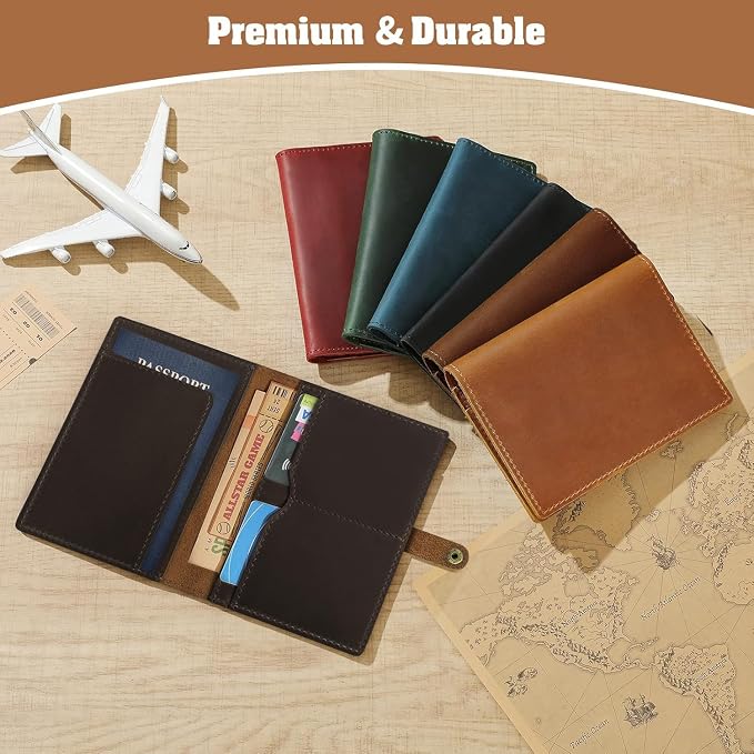 Jack&Chris Genuine Leather Passport Holder - Image 7