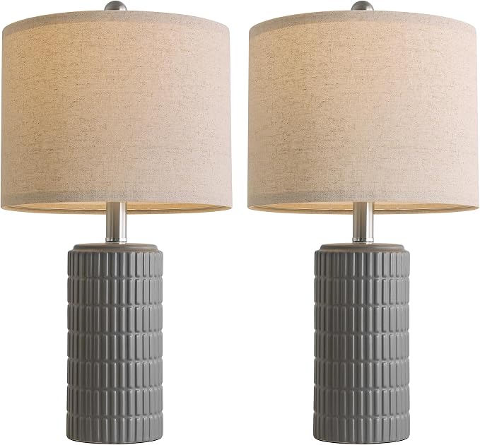 PoKat 20.75'' Ceramic Small Table Lamps - Image 8