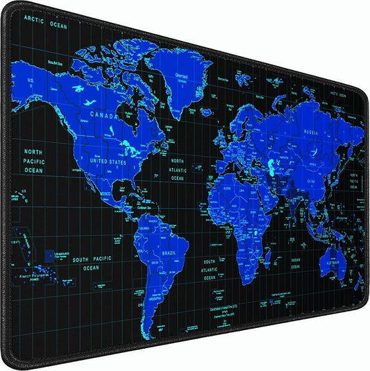 Gaming Mouse Pad, 31.5x15.7 inch Large Extended Computer Keyboard Mouse Mat by Naukay
