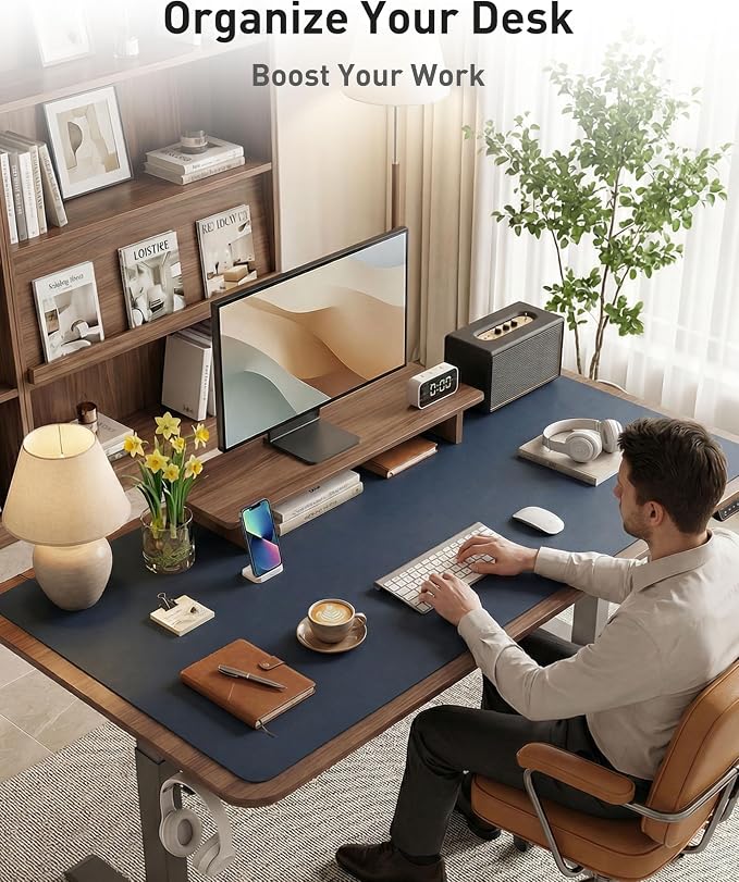 Aothia Faux Leather Desk Mat - Image 3