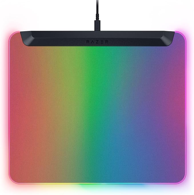 Razer Firefly V2 Pro Fully Illuminated RGB Gaming Mouse Mat: Backlit Design by Unknown