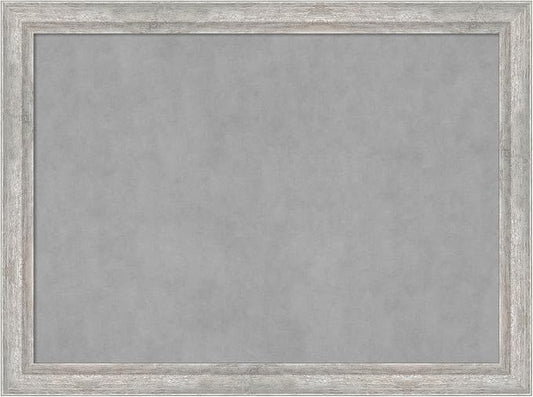 Amanti Art Silver Framed Magnetic Board 23x31 Medium Vision Board by AmantiArt