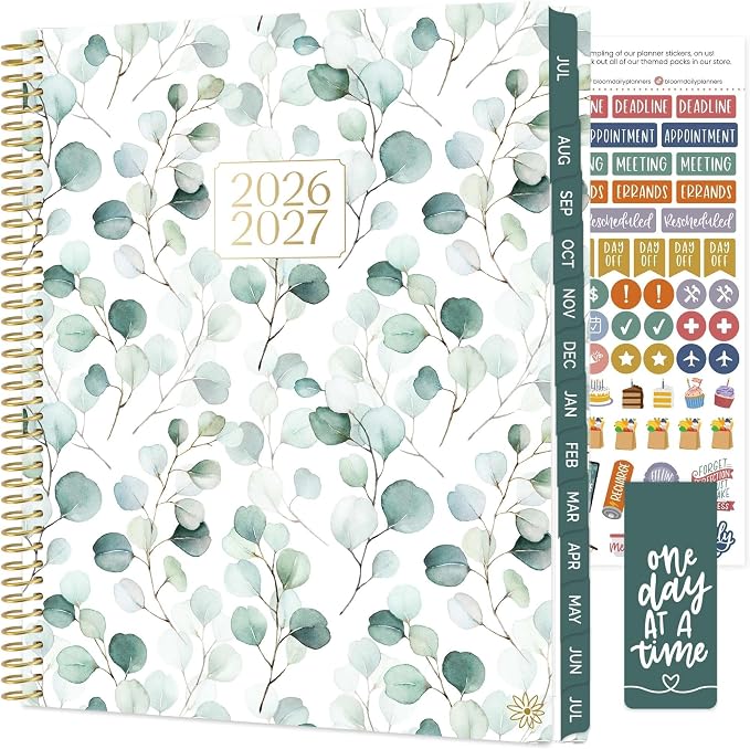 bloom daily planners 2026-2027 Planner 13 Month Academic Organizer by bloomdailyplanners