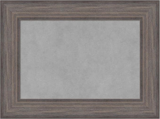 Amanti Art Grey Framed Magnetic Board 17x23 Small Vision Board by AmantiArt