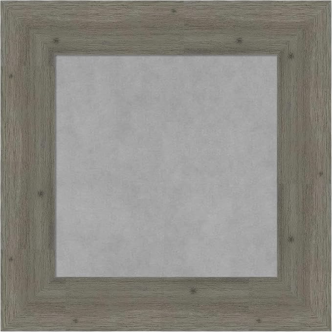 Amanti Art Grey Framed Magnetic Board 23x23 Small Vision Board by AmantiArt