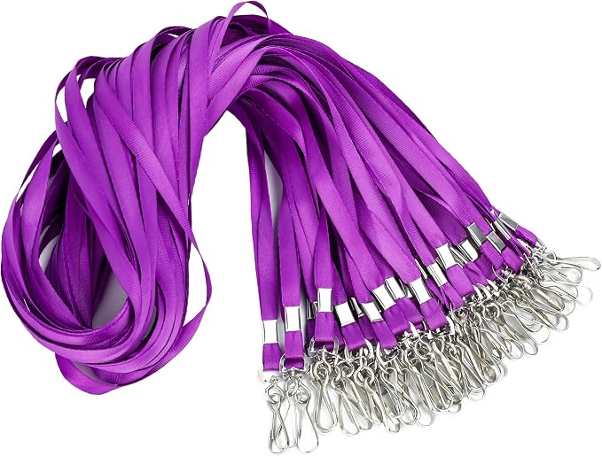 LOCONHA 50 Pack Purple lanyards Lanyards by LOCONHA