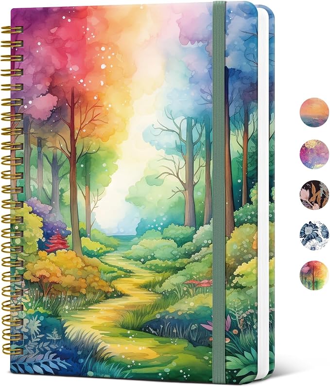 ZOTIA Lined Spiral Journal Notebook by Zotia