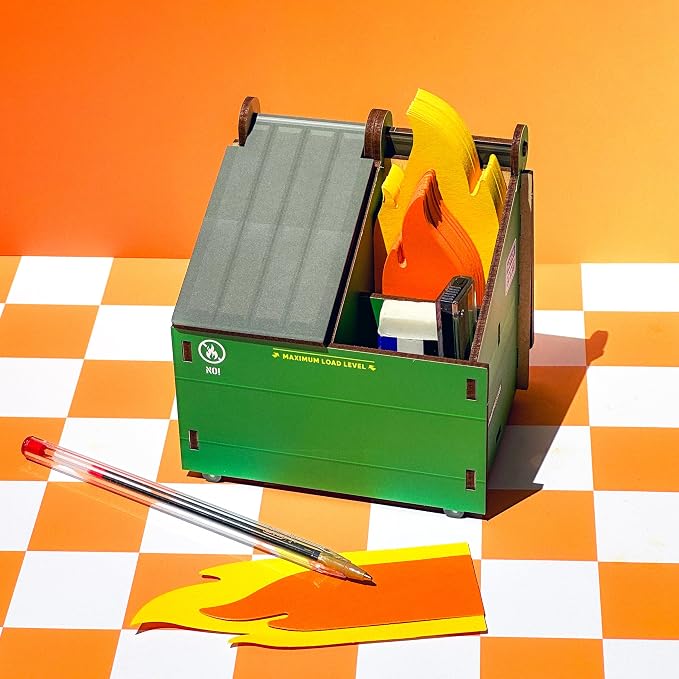Genuine Fred Desk Dumpster Pencil Holder - Image 7