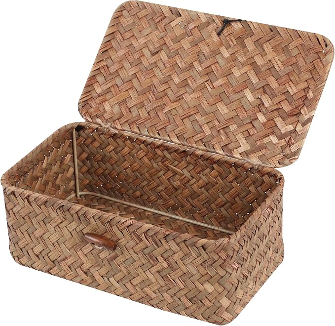 FEIALNDUO Wicker Shelf Baskets by FEILANDUO