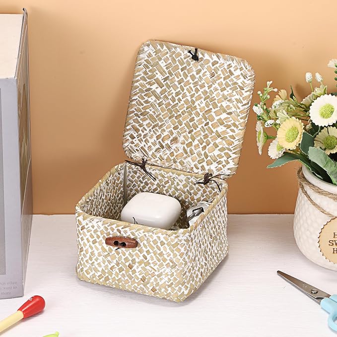 Hipiwe Small Seagrass Basket - Image 2