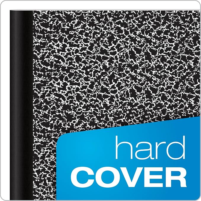 Oxford Marble Composition Book, 9 3/4 X 7 1/2 Inches, Wide Rule, 100 Sheets - Image 2
