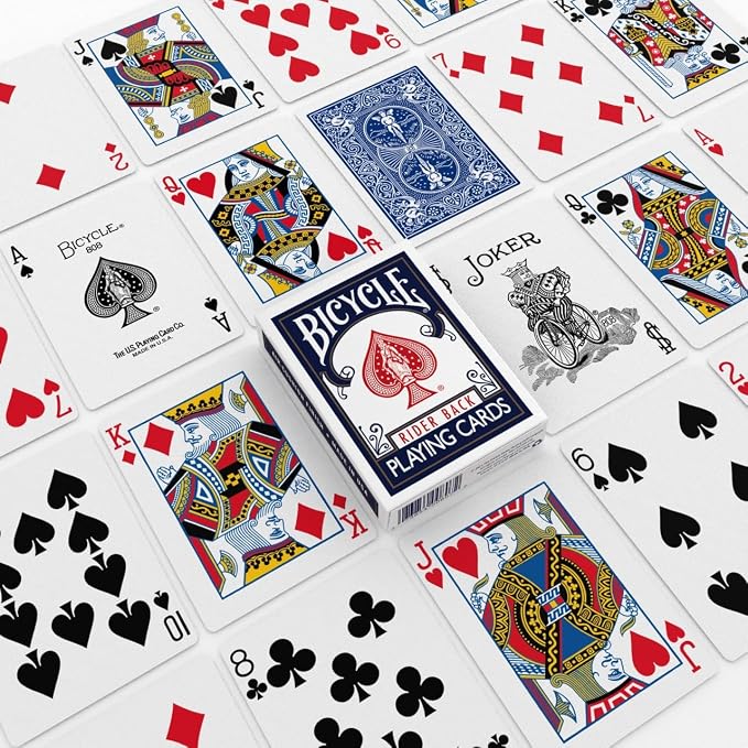 Bicycle Rider Back Standard Index Playing Cards, 12 Pack Bulk Set, Classic - Image 8