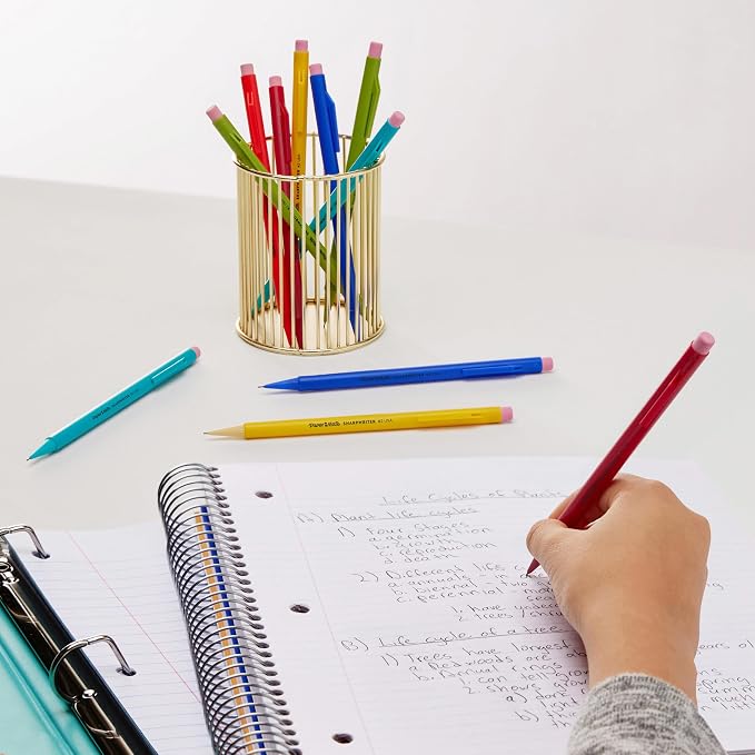 Paper Mate SharpWriter Mechanical Pencils Yellow | 0.7 mm | Shock-Absorbing Tip - Image 8