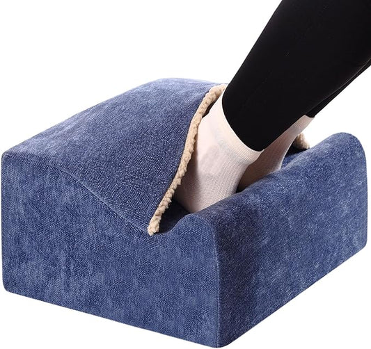 Keep Warm Foot Stool Foot Rest for Under Desk At Work | Office Footrest by Officechairscarseatcushio
