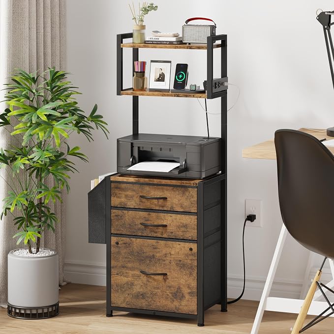 HIGDBFE 3 Drawer File Cabinet - Image 2