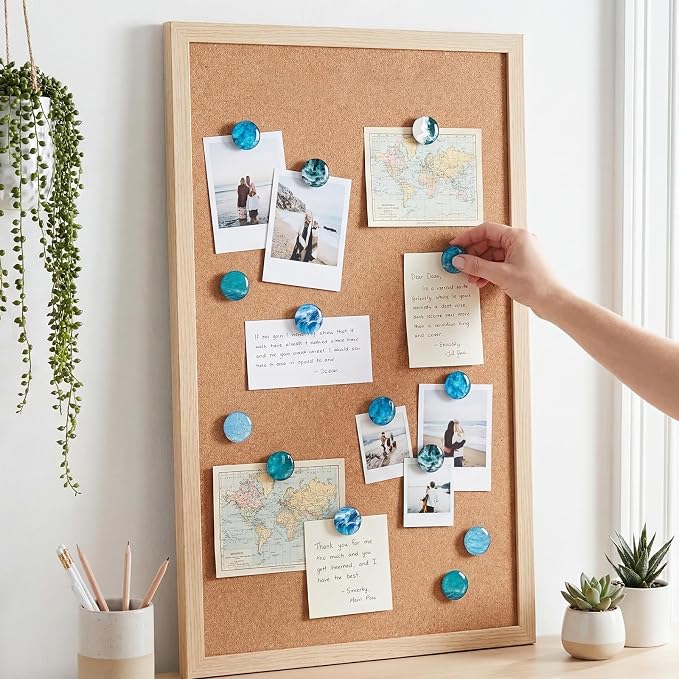 BESARME 30 Pcs Ocean Push Pins for Bulletin Board, Thumb Tacks for Wall Desk - Image 4