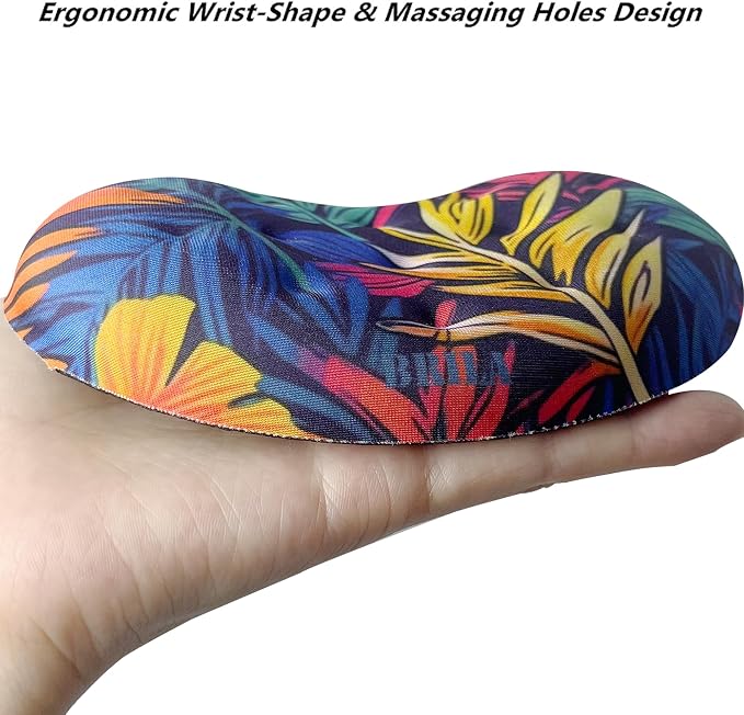 BRILA Ergonomic Memory Foam Mouse Wrist Rest Support Pad Cushion - Image 4