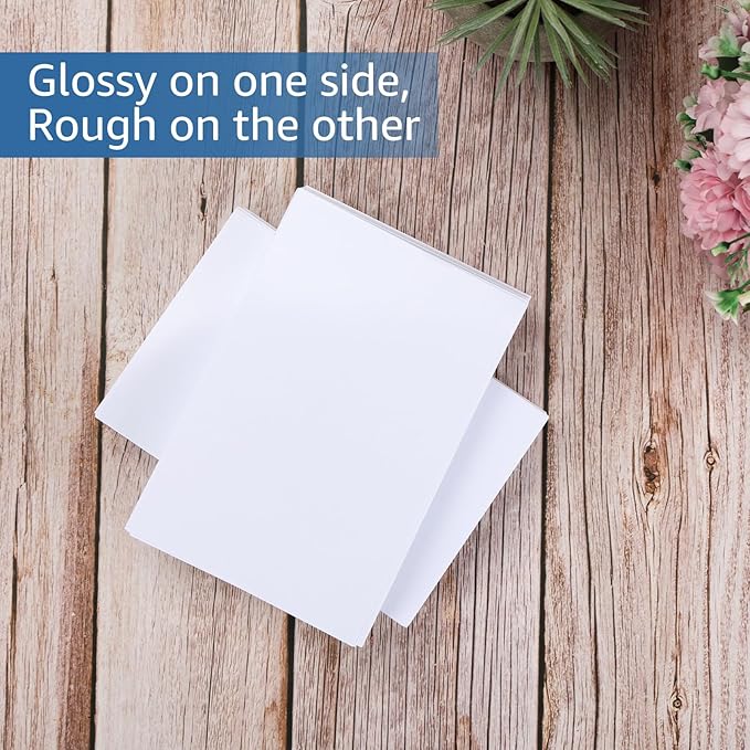 ZBEIVAN 4x6 Photo Paper, Glossy Photo Papers 200 Sheets, 4 x 6 Inkjet Printer Photo Paper for Dye Ink, 200 GSM-DeskLoop Office