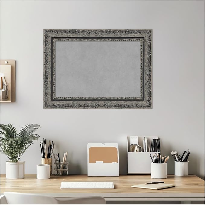 Amanti Art Black Framed Magnetic Board 16x22 Small Vision Board - Image 5