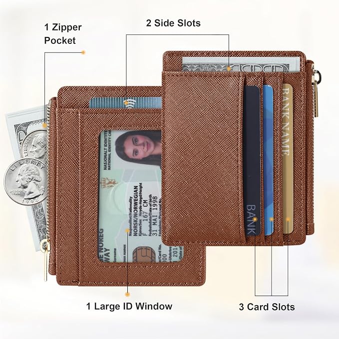 Sodsay Card Case Slim Front Pocket Wallet - Image 2