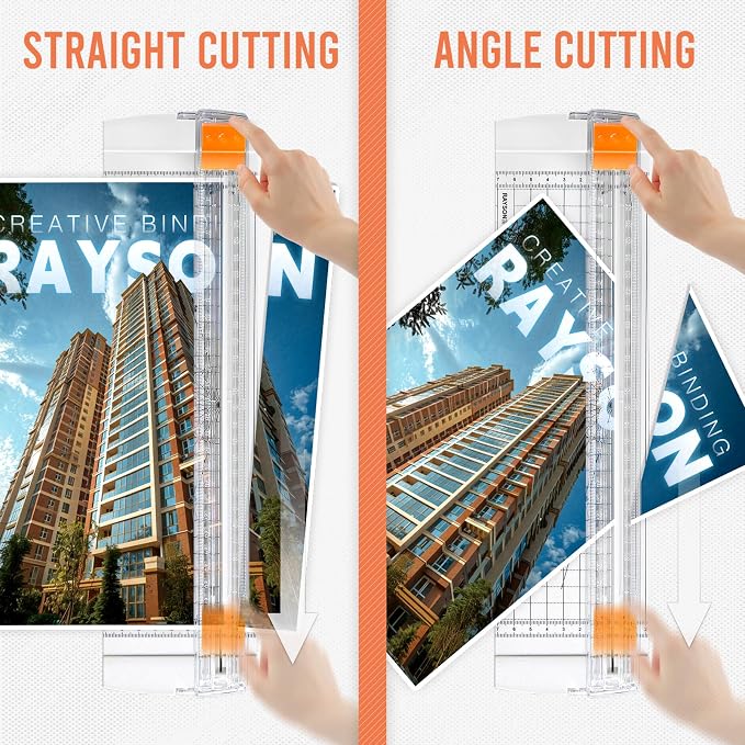 Rayson Paper Cutter Trimmer, A4 Size, craft paper, photos and DIY projects; - Image 5