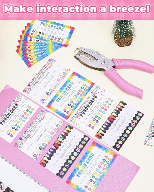 UCEC 200 Pieces Punch Cards for Classroom - Image 5