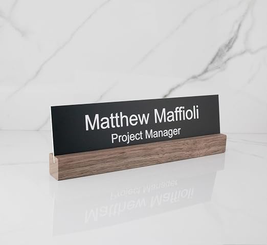 Lasercrafting Custom Engraved Name Plate - Image 6