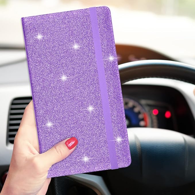 Wisdompro Car Document Holder Organiser, PU Leather Vehicle Insurance and - Image 7